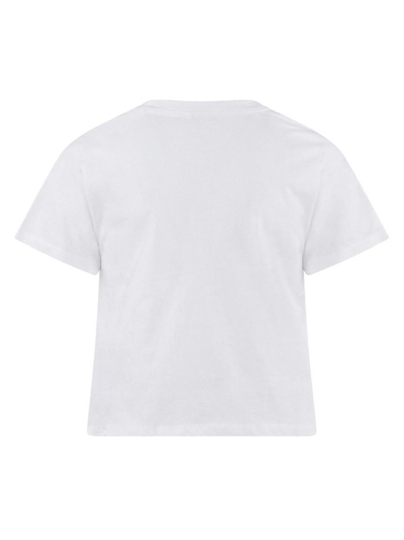 T-shirt Fille Teddy Smith Blanc - Kiabi