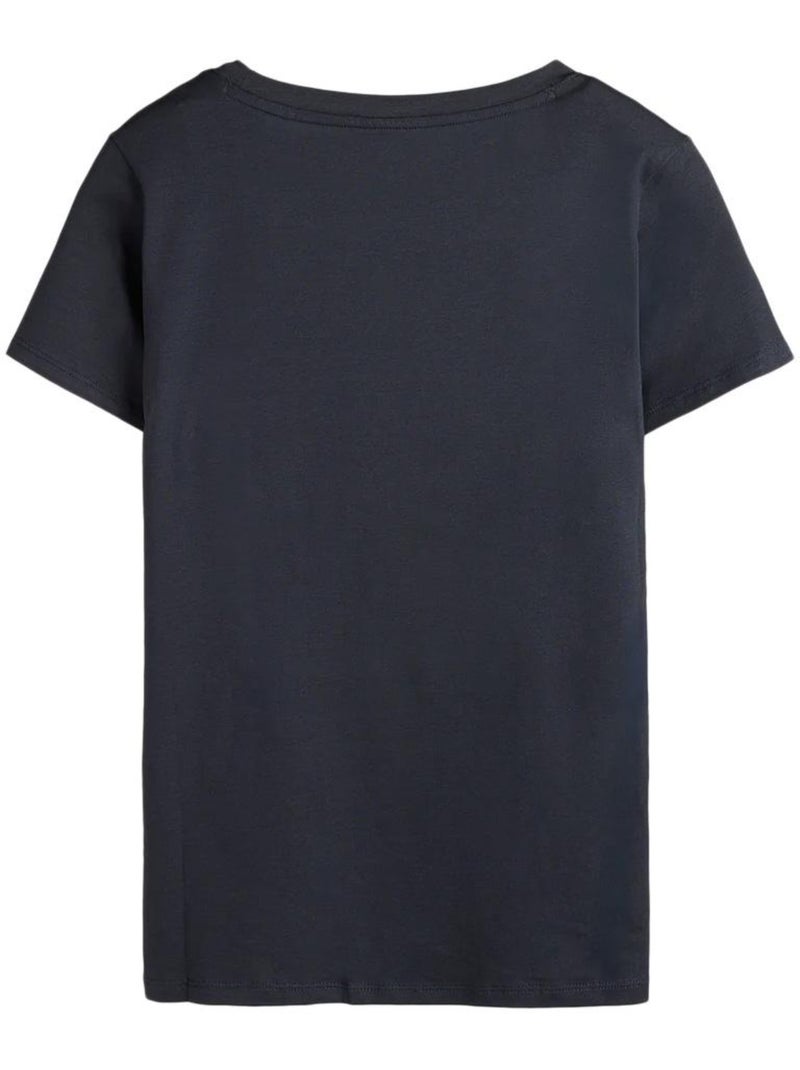 T-shirt Fille Teddy Smith Bleu marine - Kiabi