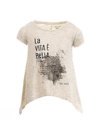 T-shirt Fille Teddy Smith