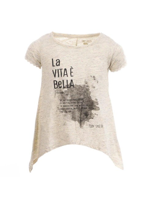 T-shirt Fille Teddy Smith - Kiabi