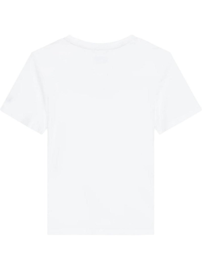 T-shirt fille tommy hilfiger Blanc - Kiabi