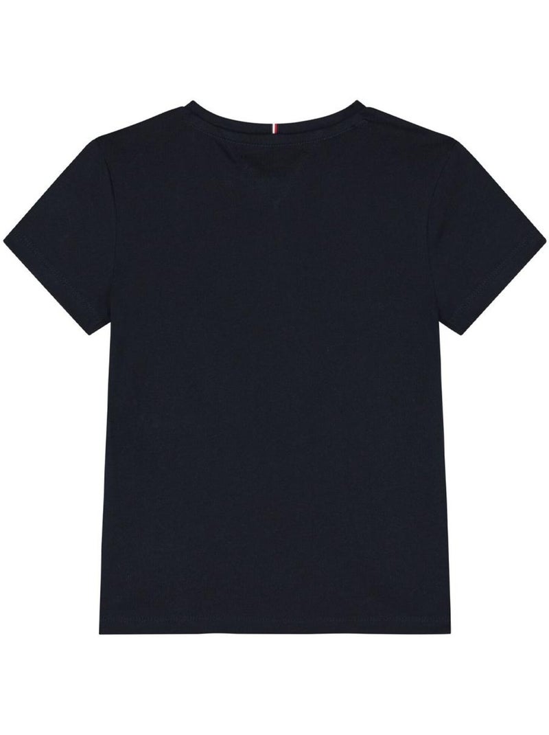 T-shirt Fille Tommy Hilfiger Bleu marine - Kiabi