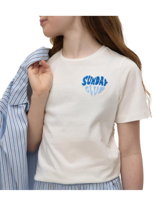 T-Shirt Fille Vero Moda - Kiabi