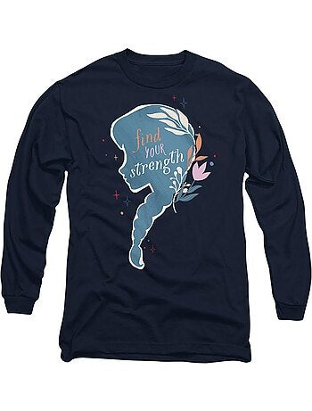 T-shirt find your strength - la reine des neiges