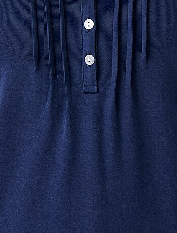 T-shirt fine côte pur coton - Damart