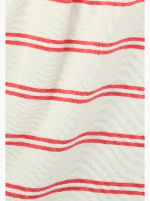 T-shirt fine côte pur coton - Damart - Kiabi