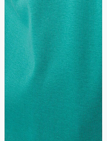 T-shirt fine côte pur coton - Damart