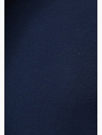 T-shirt fine côte thermolactyl sensitive, col rond - damart