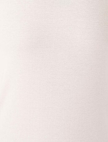 T-shirt fine côte Thermolactyl Sensitive, encolure dégagée - Damart