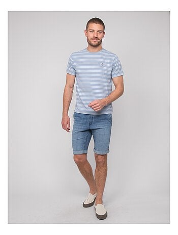 T-shirt fines rayures marinière NERLANDO