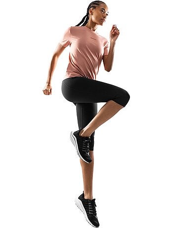 T-shirt fitness manches courtes femme fitness femme java