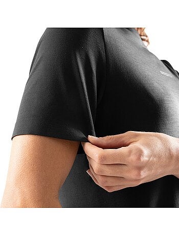 T-shirt fitness manches courtes femme fitness femme plan