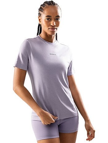 T-shirt fitness manches courtes femme fitness femme pulau
