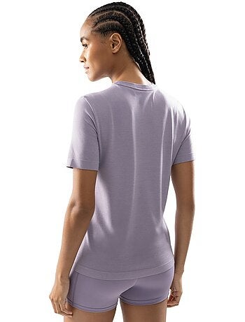 T-shirt fitness manches courtes femme fitness femme pulau