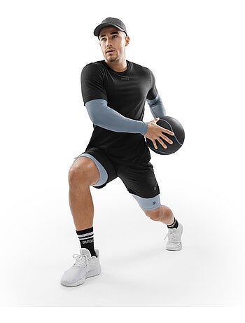 T-shirt fitness manches courtes homme fitness homme conquer