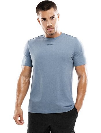 T-shirt fitness manches courtes homme fitness homme exuma