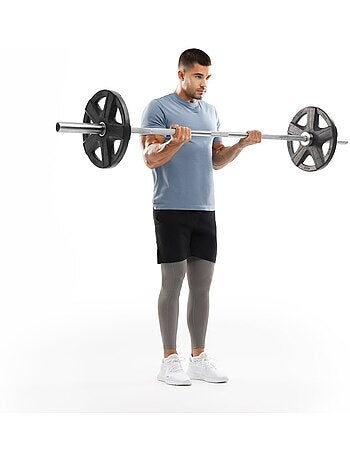 T-shirt fitness manches courtes homme fitness homme exuma