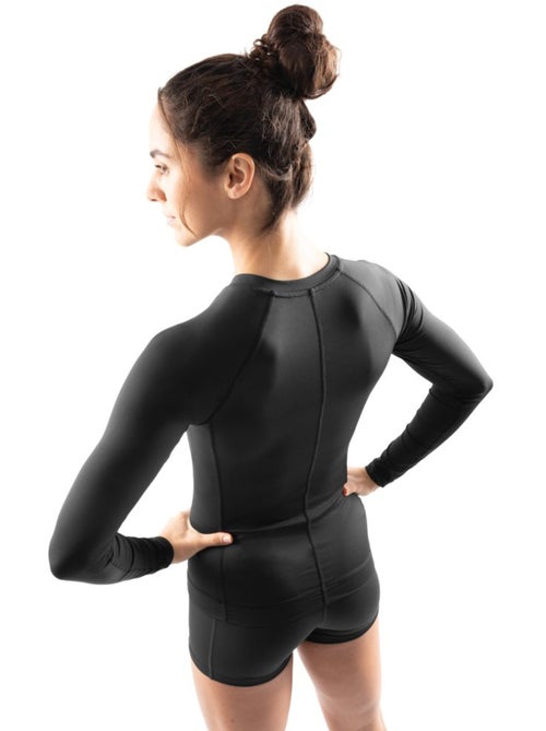 T-shirt fitness manches longues femme fitness femme sleek - Kiabi T-shirt fitness manches longues femme fitness femme sleek - Kiabi