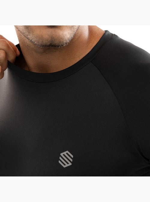 T-shirt fitness manches longues homme fitness homme key - Kiabi T-shirt fitness manches longues homme fitness homme key - Kiabi
