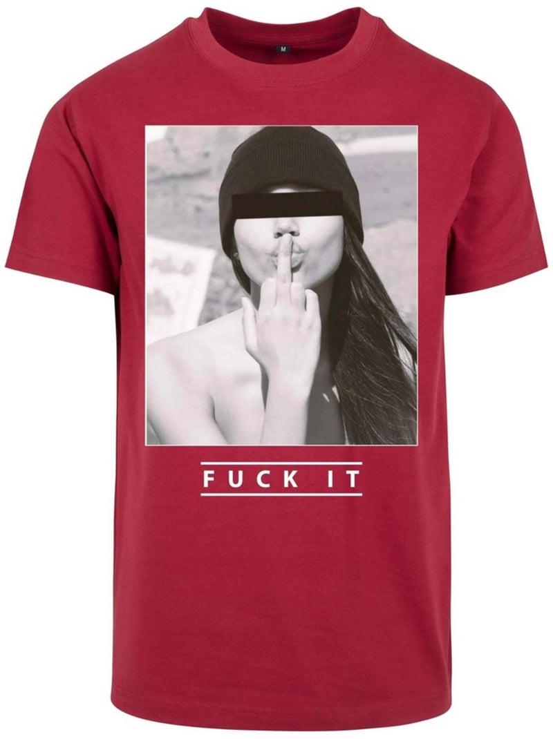 T-shirt f#?kit - mister tee Bordeaux - Kiabi