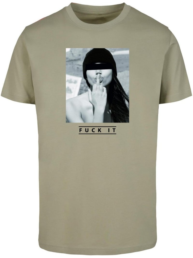 T-shirt f#?kit - mister tee Gris Vert Gris - Kiabi