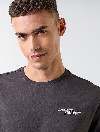 T-shirt 'Flash McQueen' 'Cars' 'Disney' 'Pixar' manches courtes
