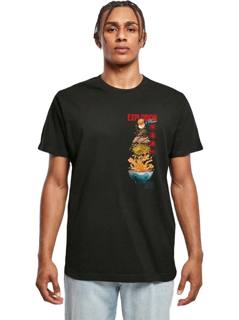 T-shirt flavour explosion - mister tee Noir - Kiabi