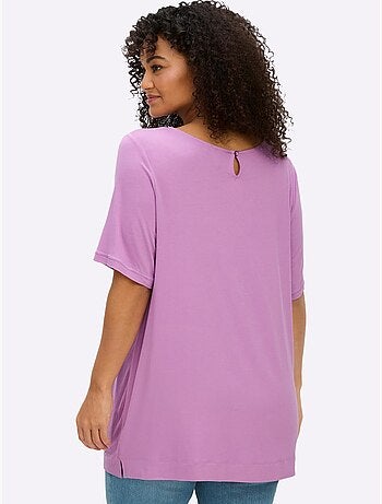 T-shirt Fleurs En 3d - Taille Standard - Sheego