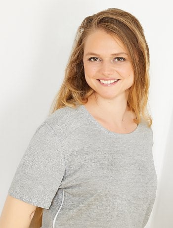 T-shirt droit 'A&K Classics'