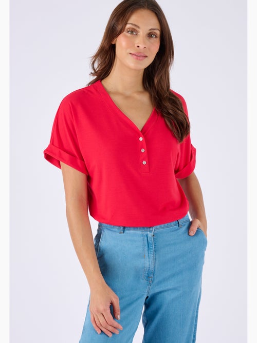 T-shirt fluide Climatyl maille jersey - Damart - Kiabi