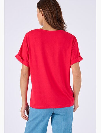 T-shirt fluide climatyl maille jersey - damart