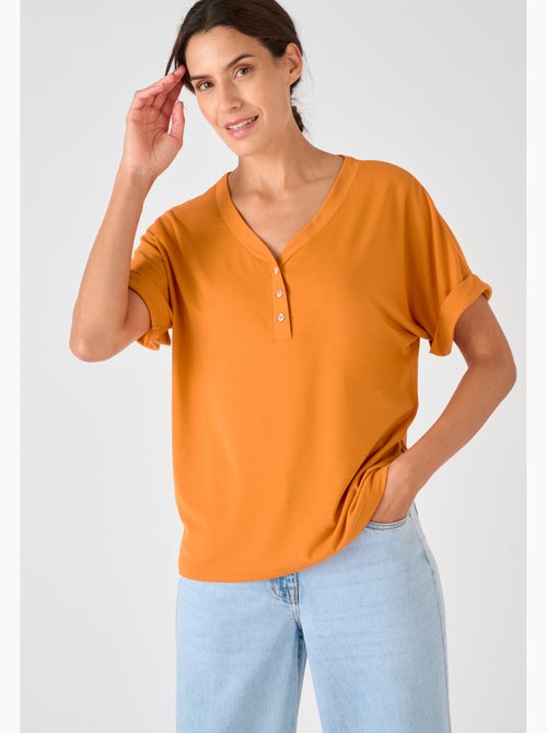 T-shirt fluide Climatyl maille jersey - Damart - Kiabi