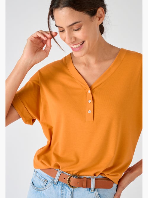 T-shirt fluide climatyl maille jersey - damart - Kiabi