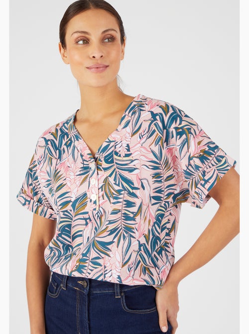 T-shirt fluide Climatyl maille jersey - Damart - Kiabi