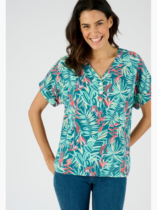 T-shirt fluide Climatyl maille jersey - Damart - Kiabi