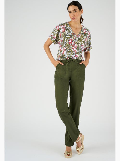 T-shirt fluide Climatyl maille jersey - Damart - Kiabi