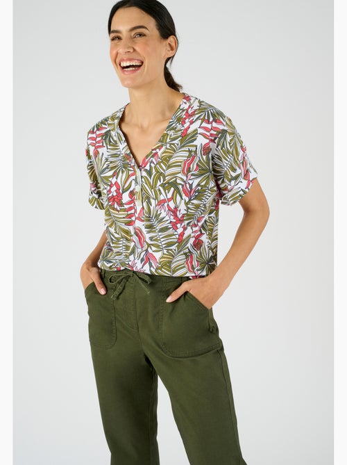 T-shirt fluide Climatyl maille jersey - Damart - Kiabi