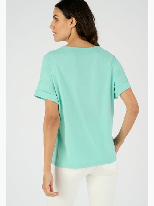 T-shirt fluide Climatyl maille jersey - Damart - Kiabi