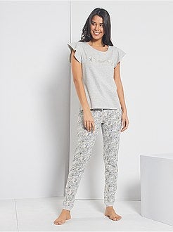 T-shirt fluide et imprimé - Kiabi