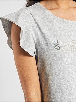 T-shirt fluide et imprimé - Kiabi