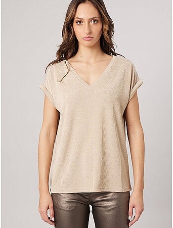 T-shirt fluide femme 'deeluxe'