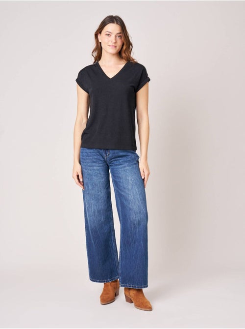 T-shirt fluide femme 'deeluxe' - Kiabi