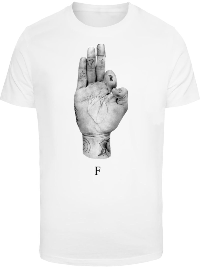 T-shirt fms sign lights - merchcode Blanc - Kiabi