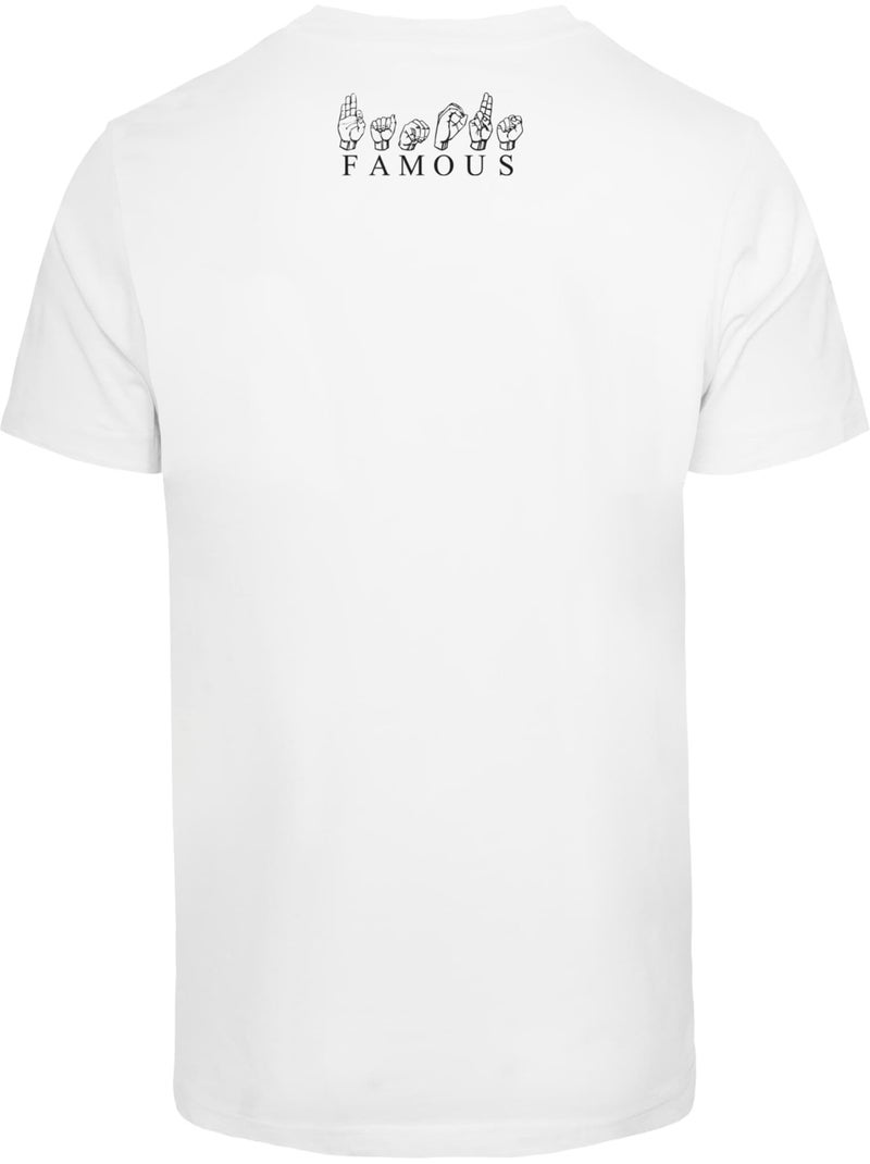 T-shirt fms sign lights - merchcode Blanc - Kiabi