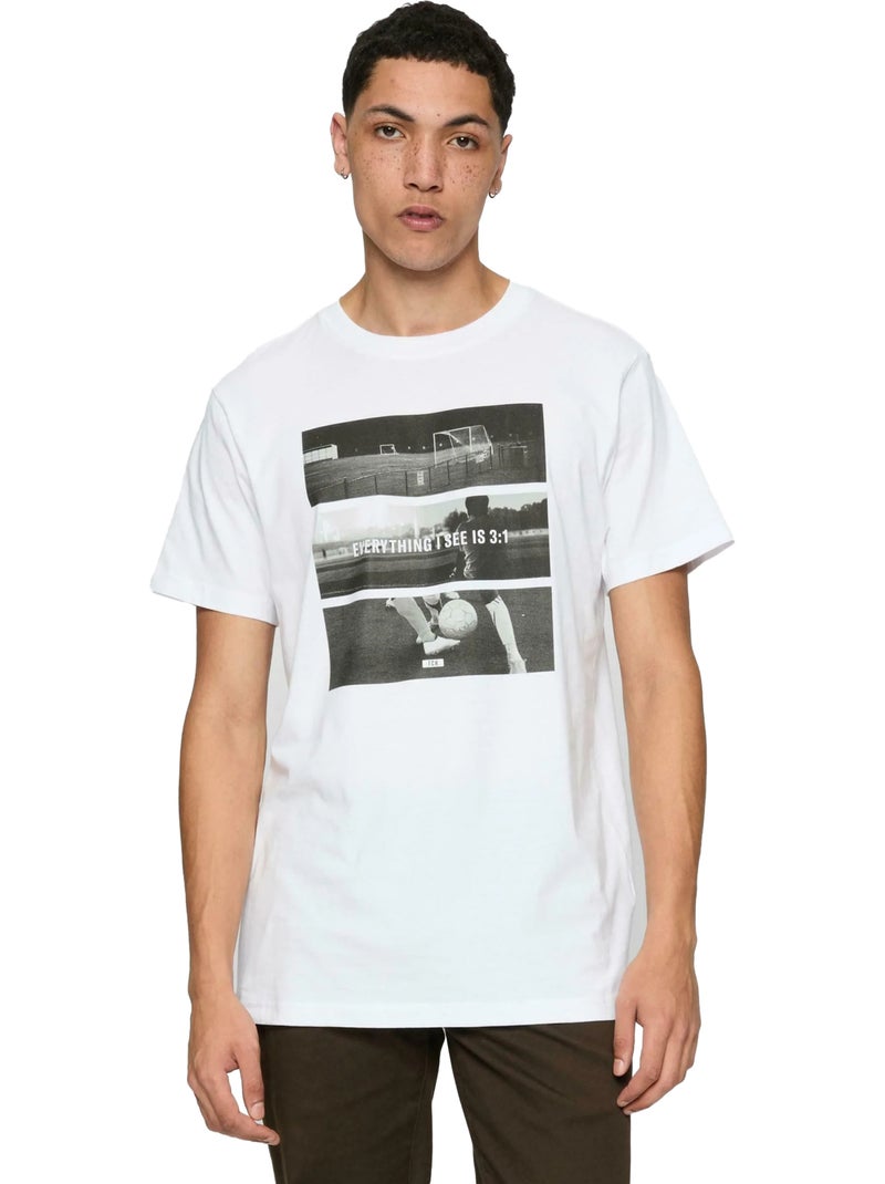 T-shirt football coming home 3:1 - merchcode Blanc - Kiabi