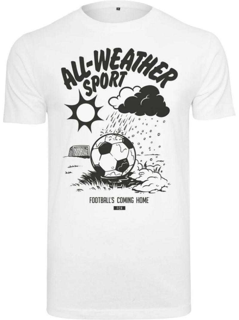 T-shirt footballs coming home - mister tee Blanc - Kiabi