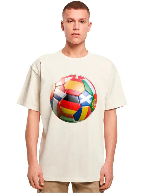 T-shirt footballs coming home europe tour - mister tee - Kiabi