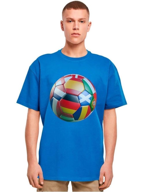 T-shirt footballs coming home europe tour - mister tee - Kiabi