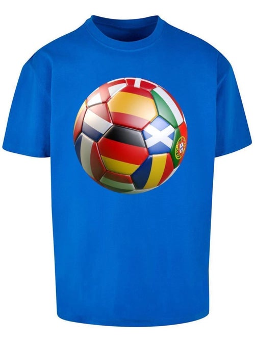 T-shirt footballs coming home europe tour - mister tee - Kiabi