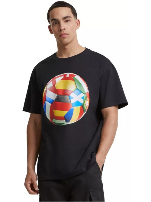 T-shirt footballs coming home europe tour - mister tee - Kiabi